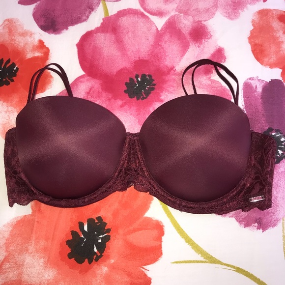 VS PINK Date Multi-Way Lace Push Up Bra - Picture 1 of 8